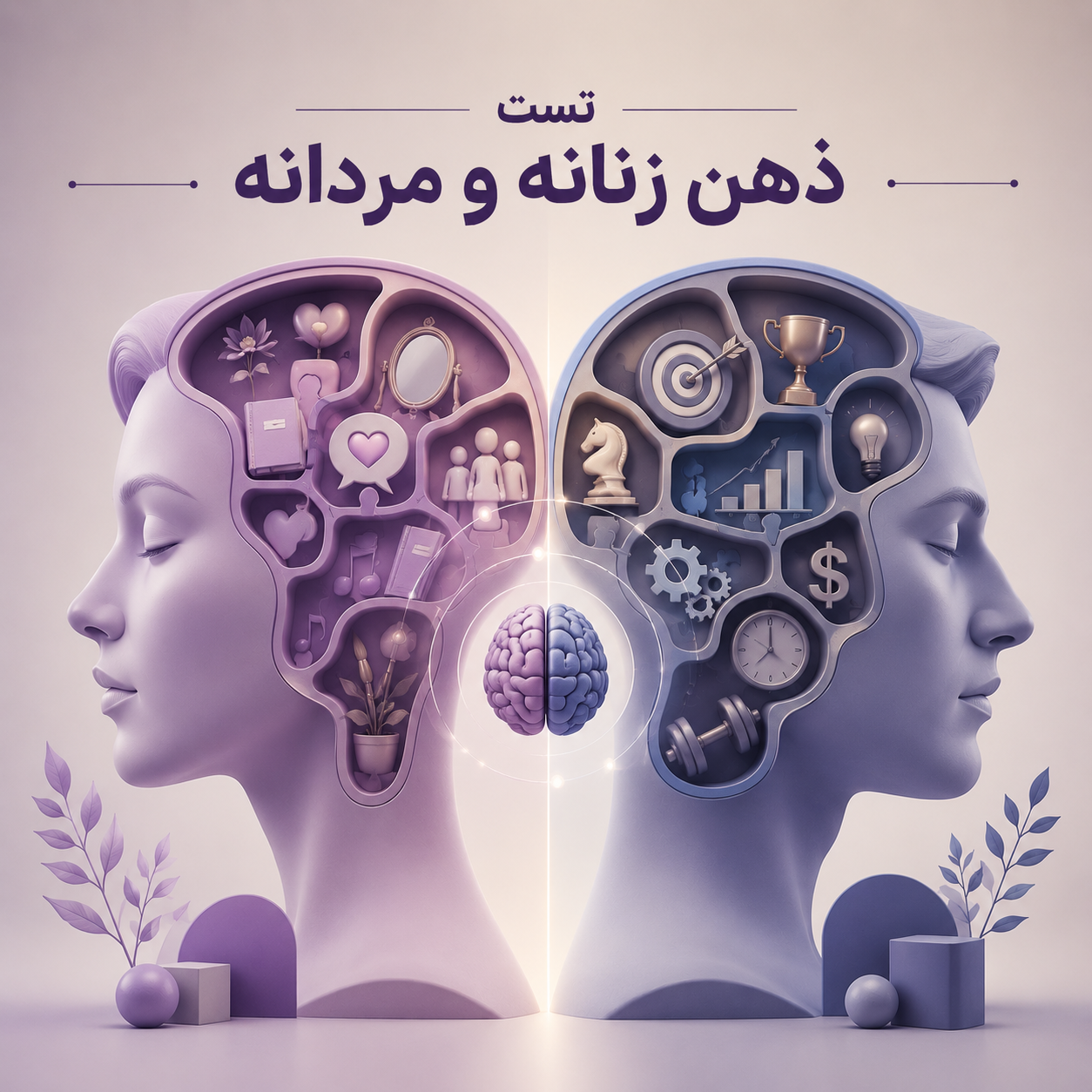 ذهن زنانه و مردانه